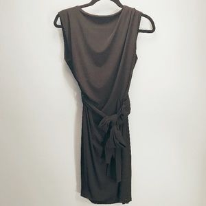 Mango Black Tie Dress